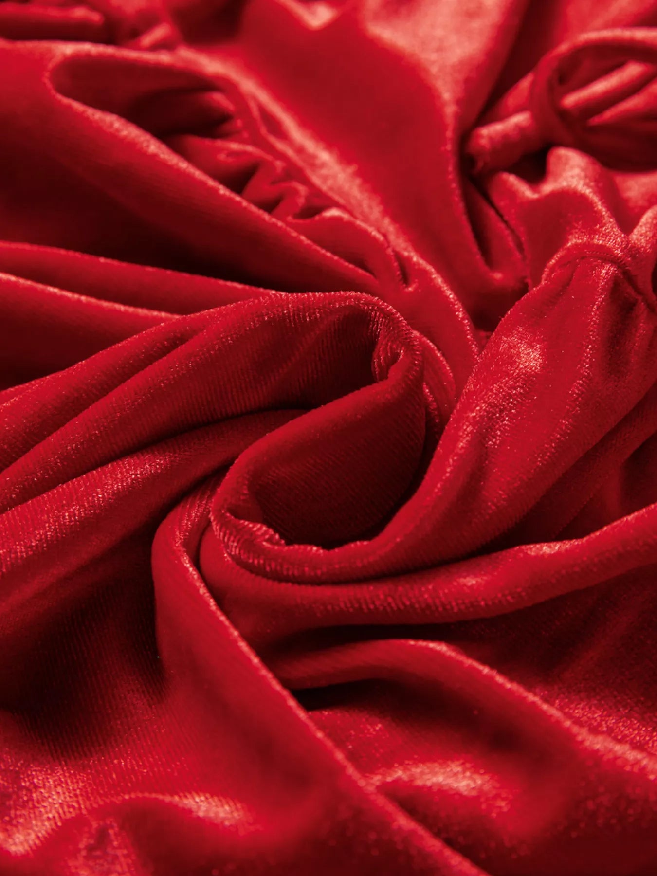 Plus Size Tie Front Velvet Peplum Blouse - Blouses