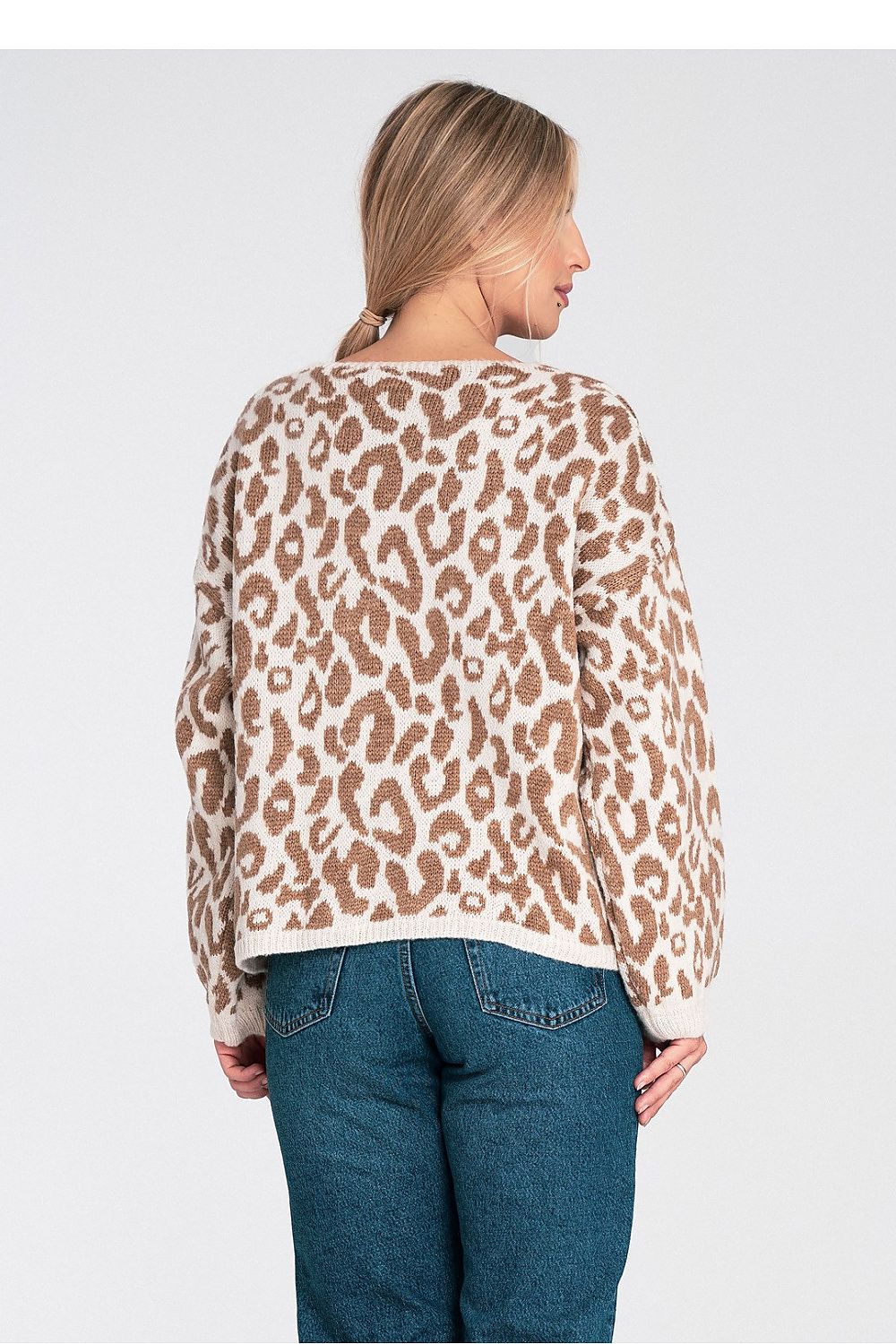 Trendy Animal Print Cardigan for Women -