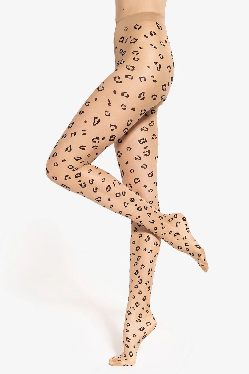 Trendy Animal Print Tights for Fashion Lovers - Socks