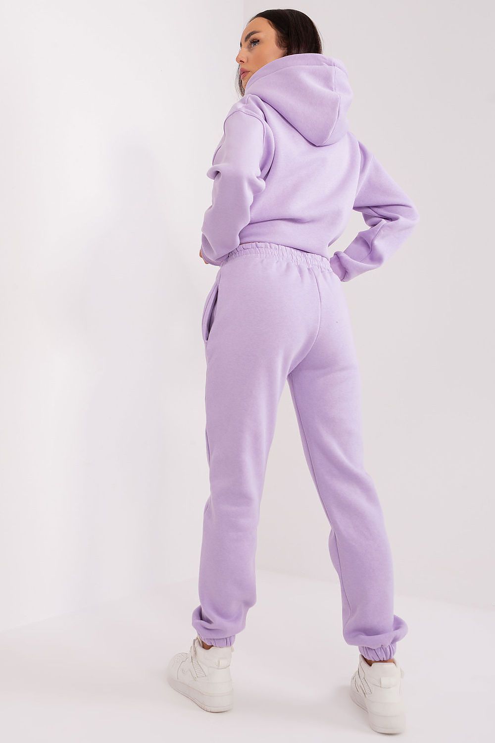 Ex Moda Trendy Hoodie and Joggers Set in Lilac - Sets