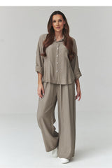 Stylish women's set in trendy shades