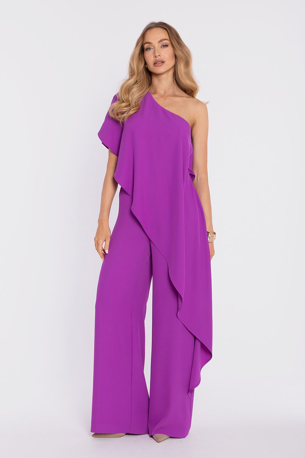 Asymmetrical Top Jumpsuit for women violet - Jumpsuits