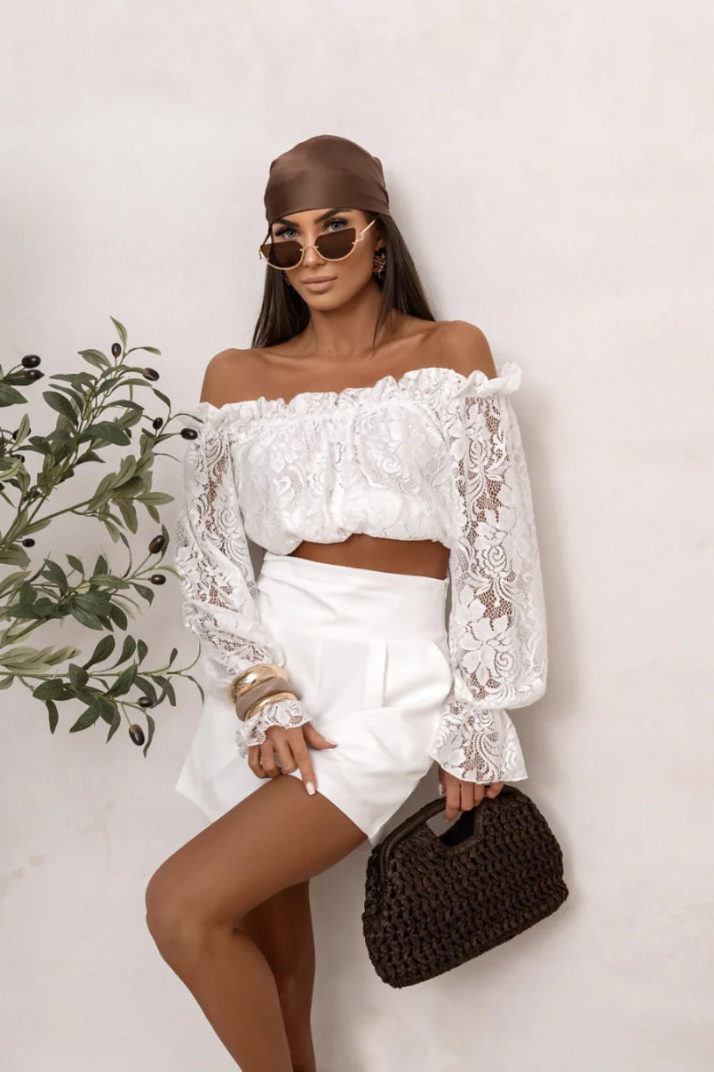 PERCY shorts Trendy Soft Cream Shorts for Women -