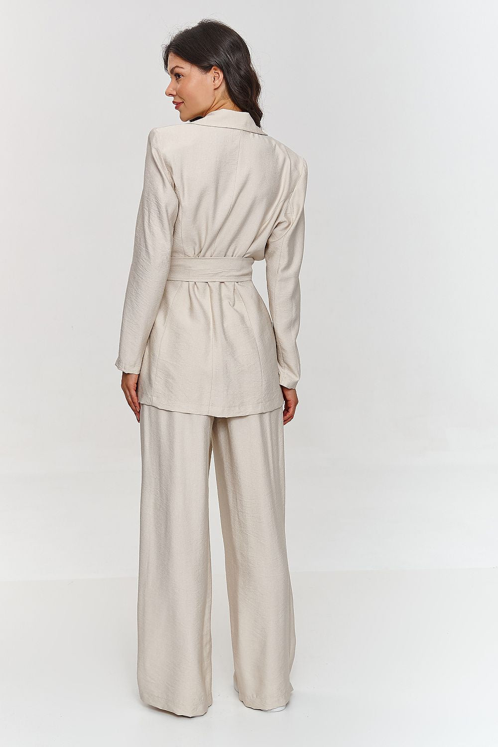 Trendy Tailored Blazer and Trousers Set - Outfit Sets