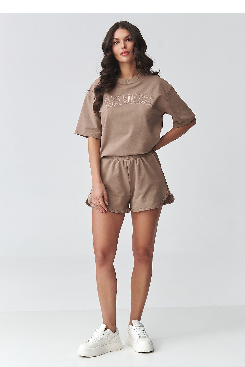 Makadamia Womens Set with Shorts - Trendy Outfit - Outfit Sets