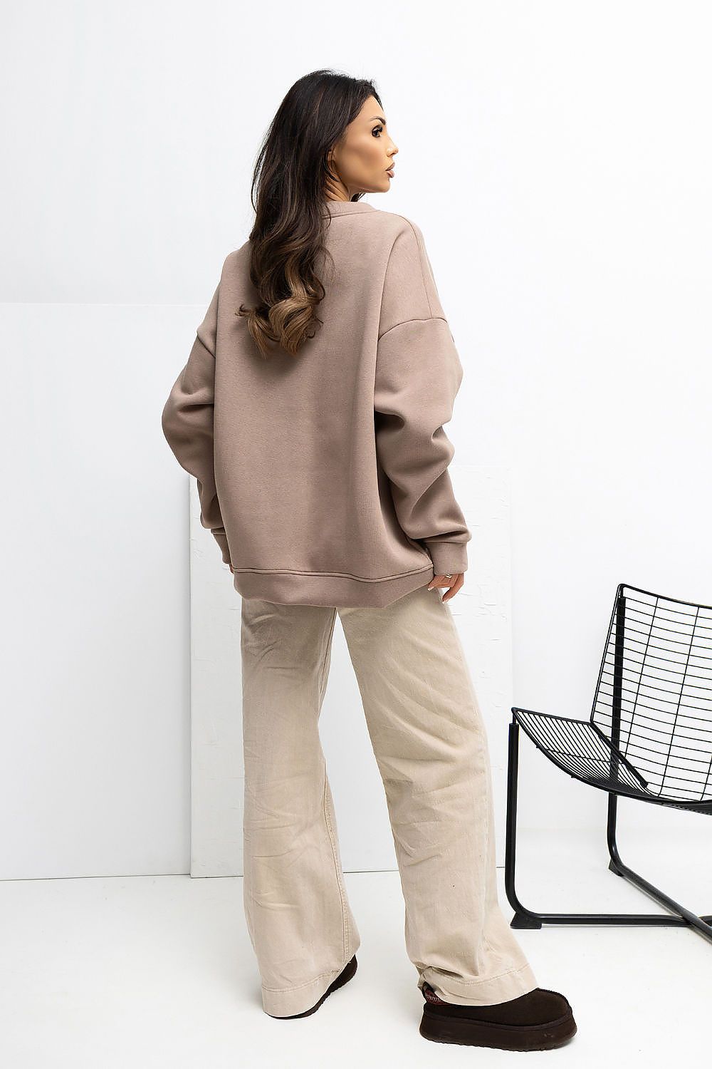 Versatile Casual Jumper Women at Lua Boutique - Sweatshirt
