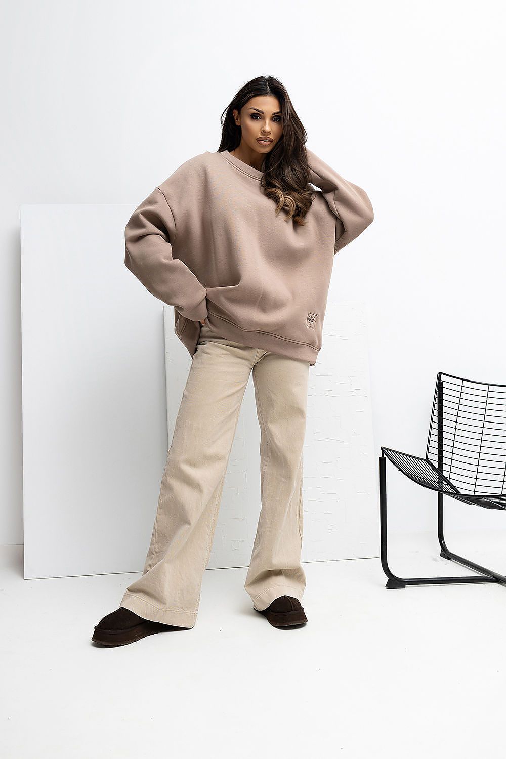 Versatile Casual Jumper Women at Lua Boutique - Sweatshirt