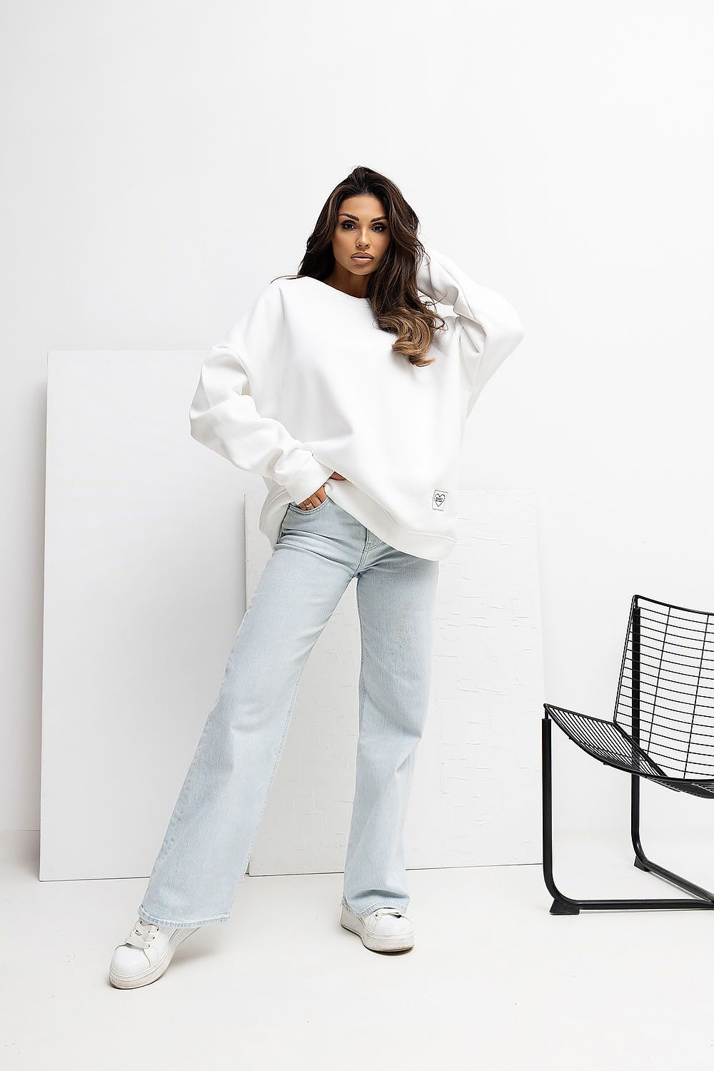 Versatile Casual Jumper Women at Lua Boutique - Sweatshirt