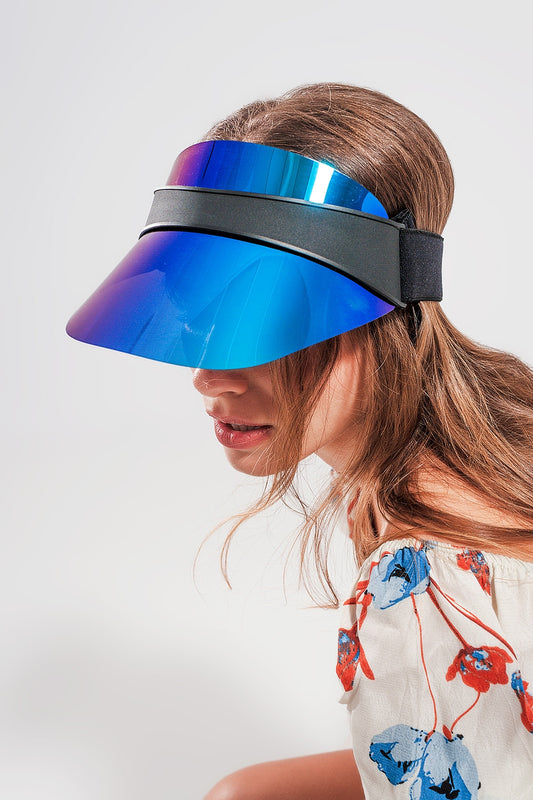 Visor cap in blue - Hats