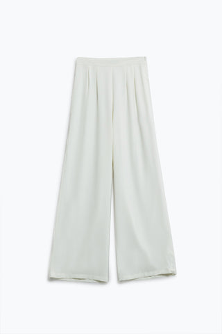 Wide Leg Pants In White