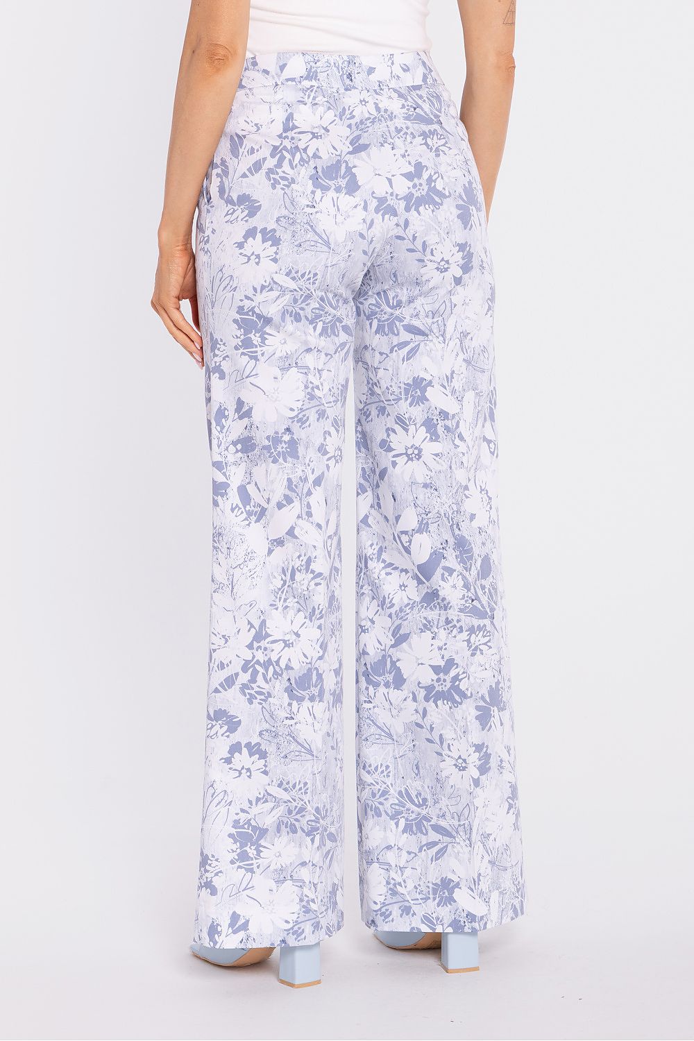 Moe Women Trousers Wide Leg Floral Print - Lua Boutique - Trousers
