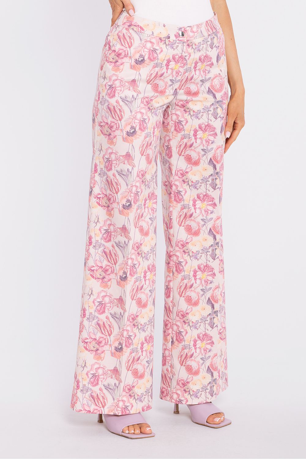 Moe Women Trousers Wide Leg Floral Print - Lua Boutique