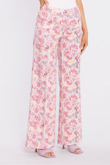Pantalon Femme Ample Imprimé Floral Moe - Lua Boutique