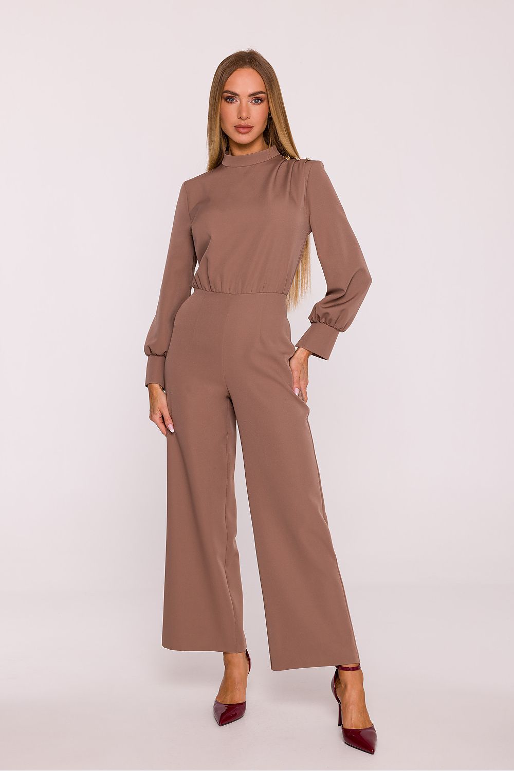 Women's Clothing Jumpsuit for Stylish Comfort brown - One-piece