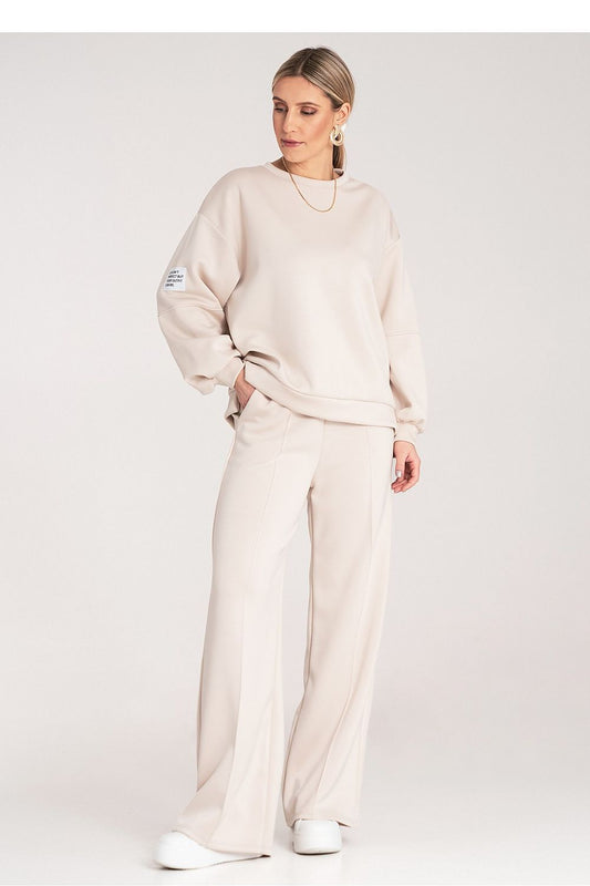 Trendy Women's Lounge Set for Everyday Comfort beige S M - Sets