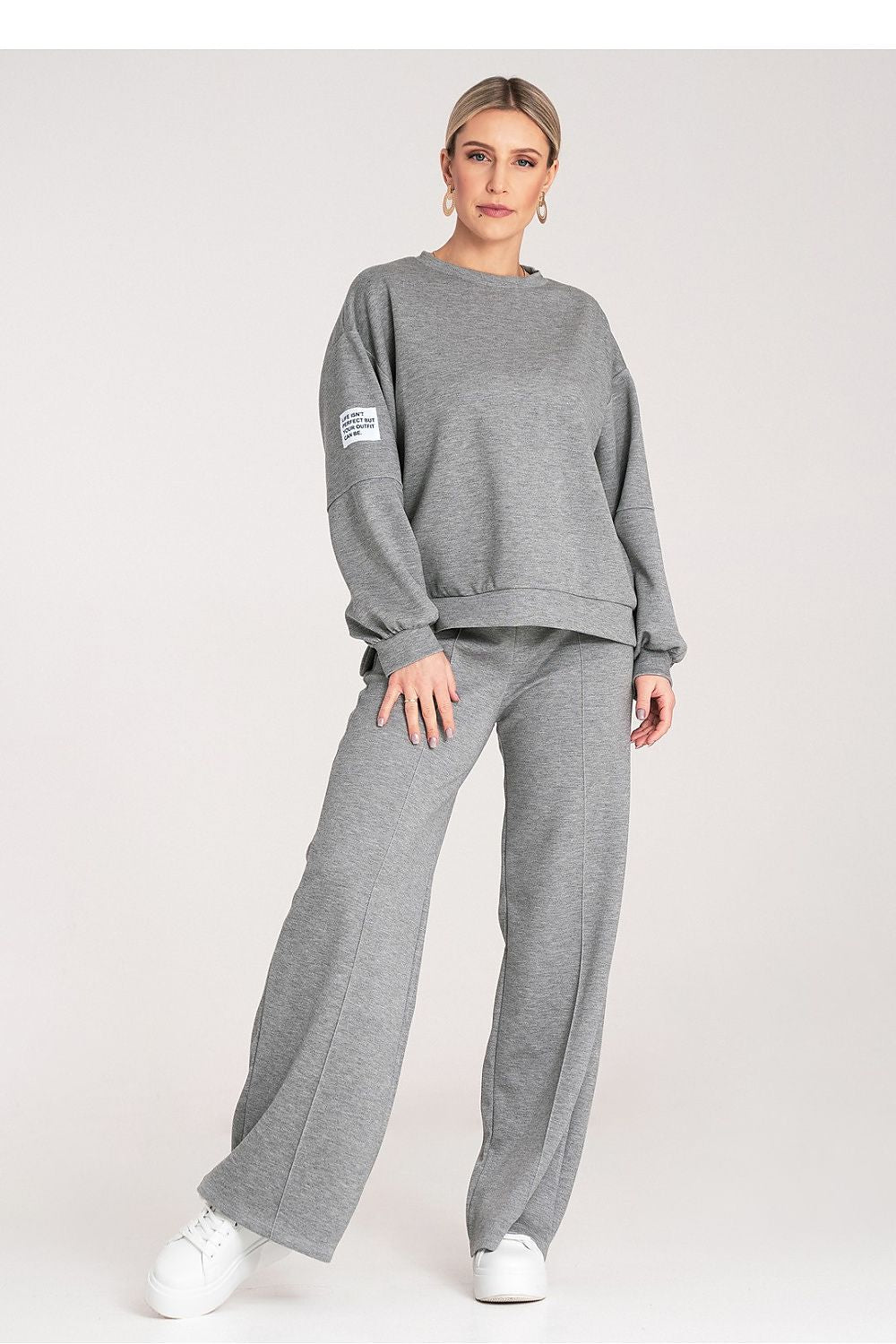 Trendy Women's Lounge Set for Everyday Comfort grey S M - Sets