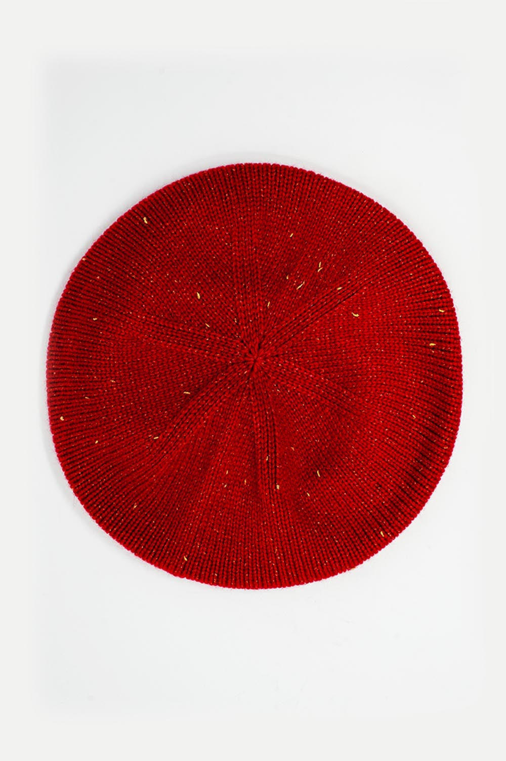 Wool beret in red - Hats