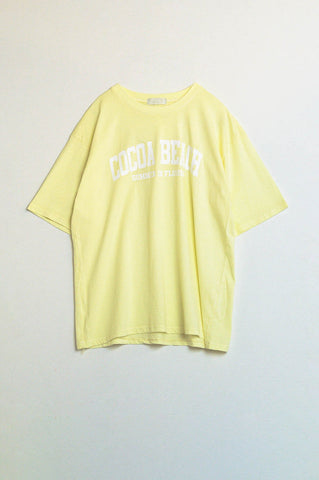 yellow t-shirt cocoa beach florida